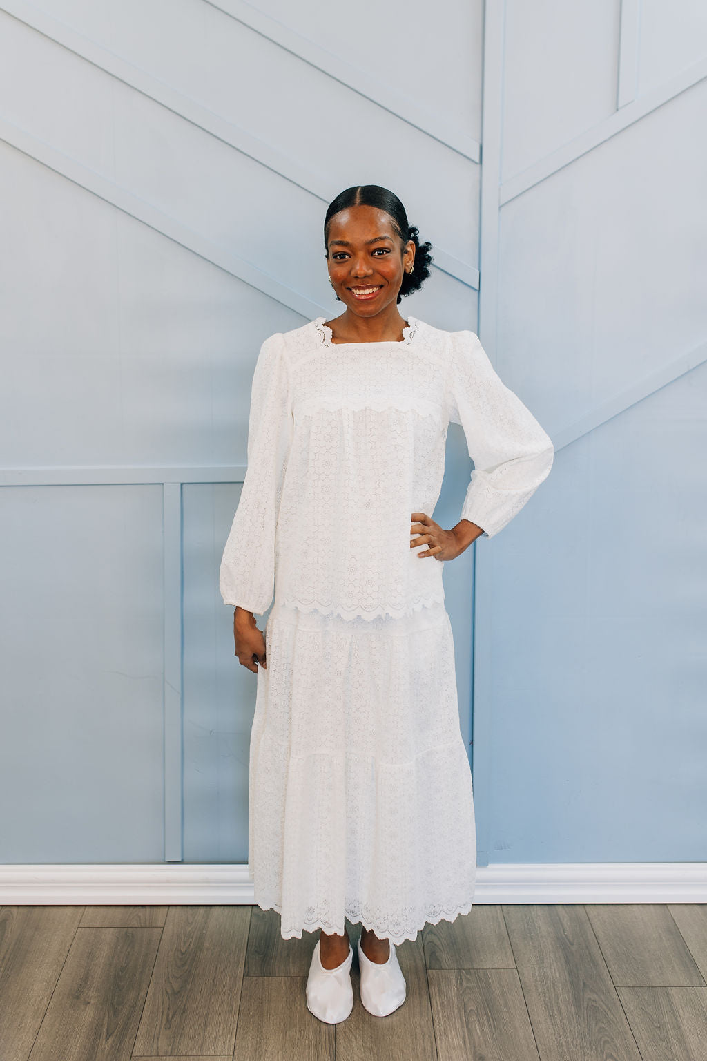 LDS Temple Separates | Lace Skirt | Dressed in White LDS Temple Separates | Lace Skirt | Dressed in White