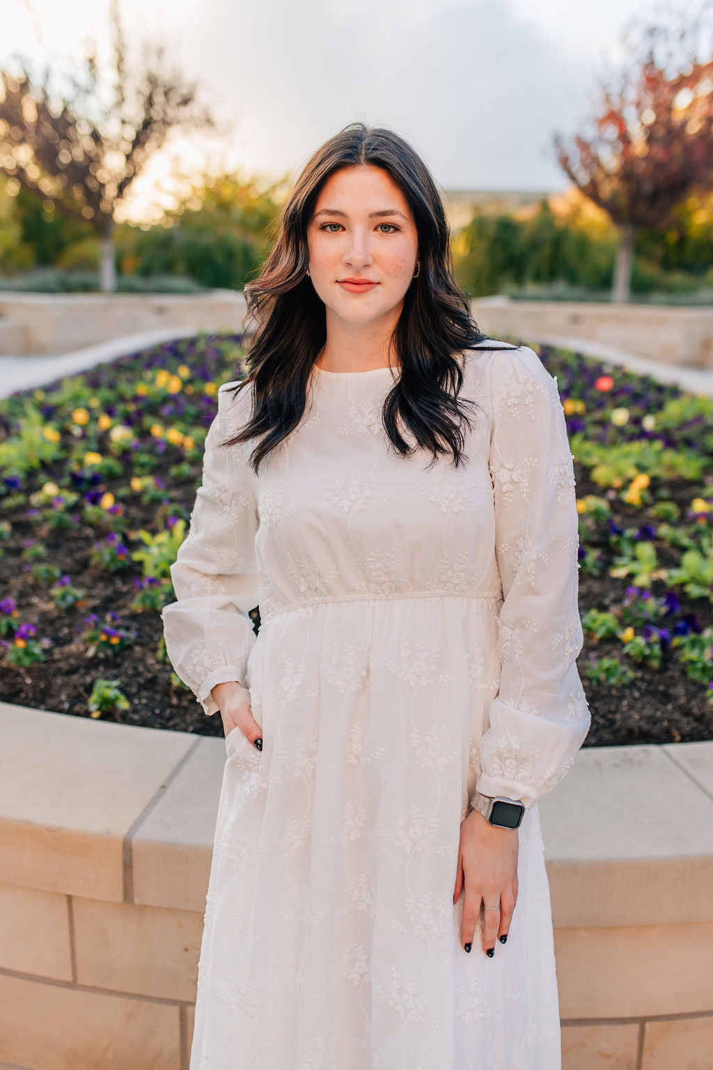 lds temple dress Cassie LDS Temple Dress