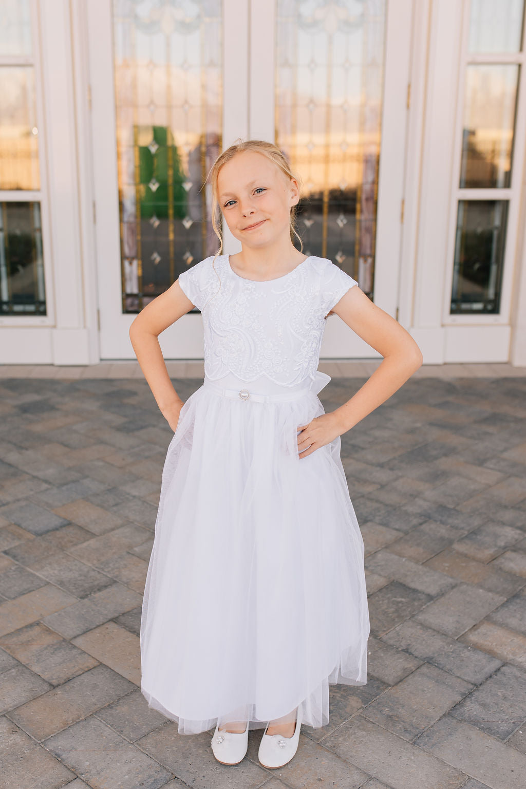 Fae LDS Baptism Dress