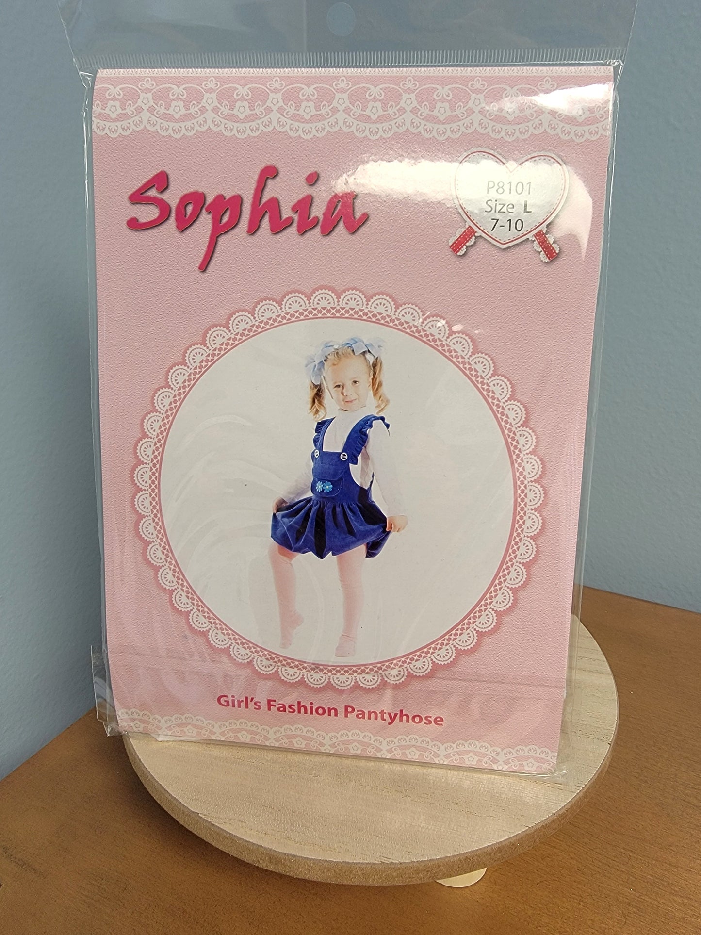 White Stockings Available in Sizes 4/6 & 12/14