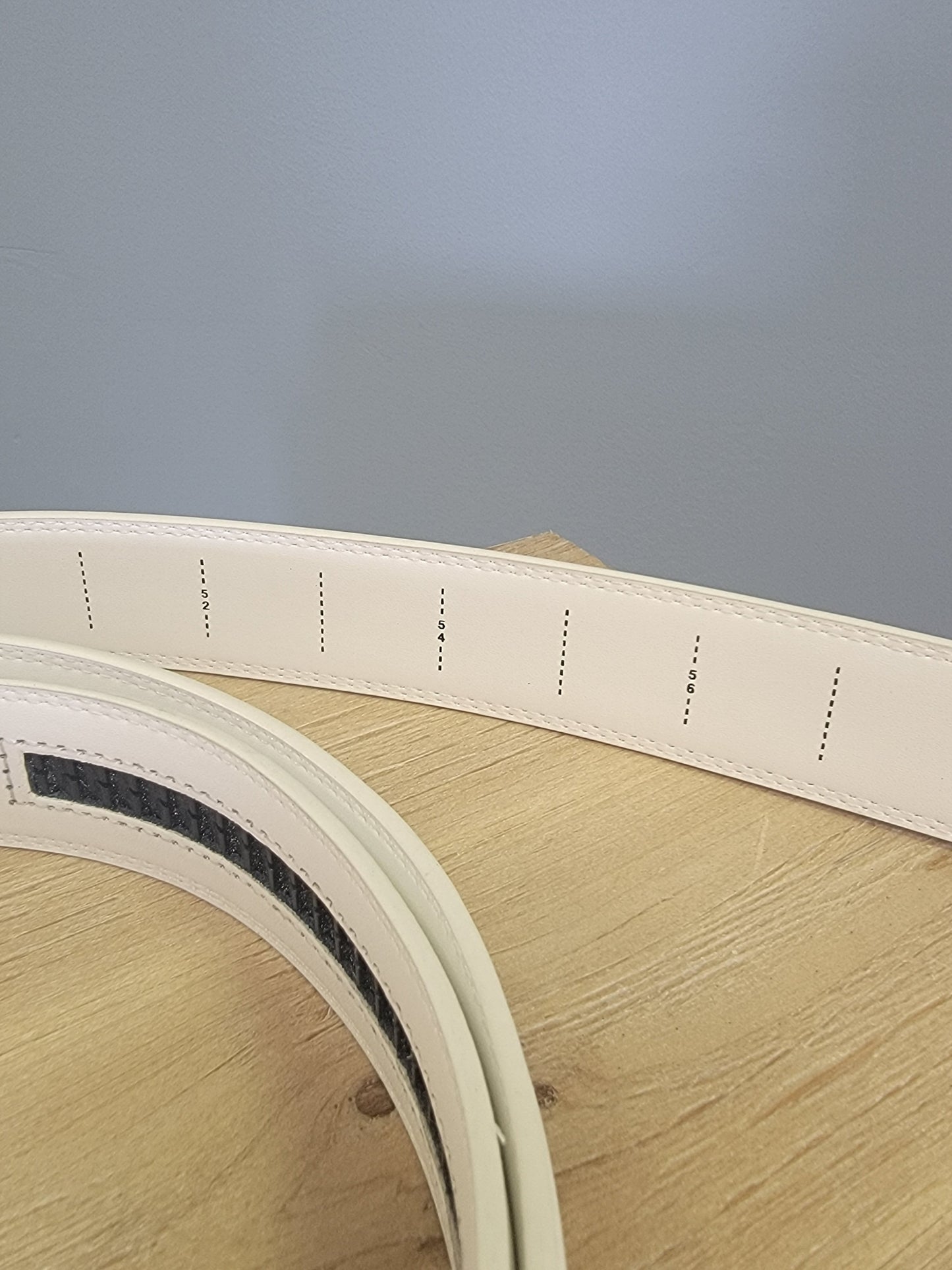 Ratchet belt-Traditional buckle in Silver