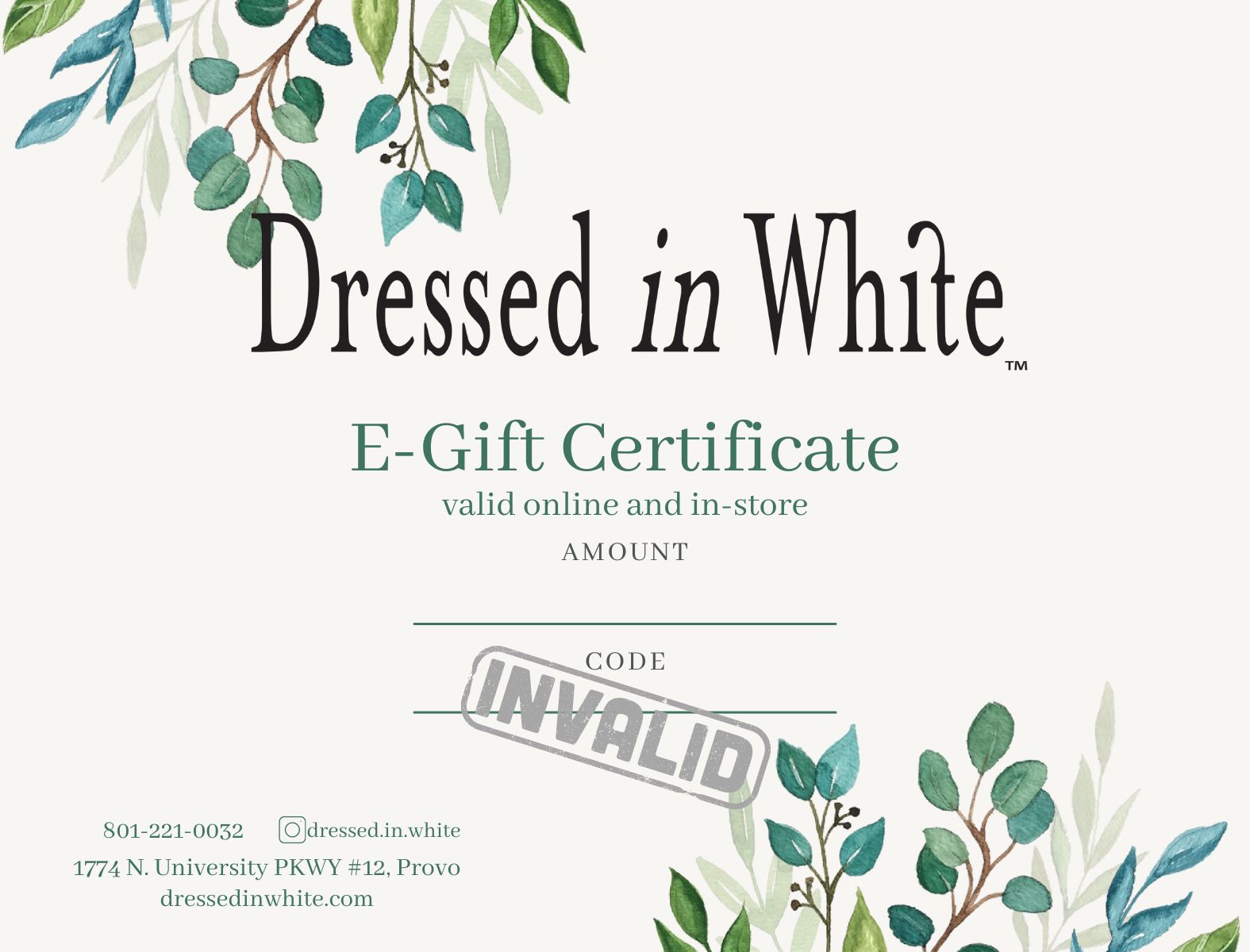 e-gift certificate – Quince & Co.