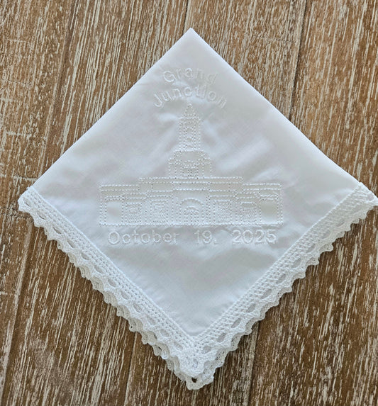 Grand Junction CO Temple Dedication Hankie