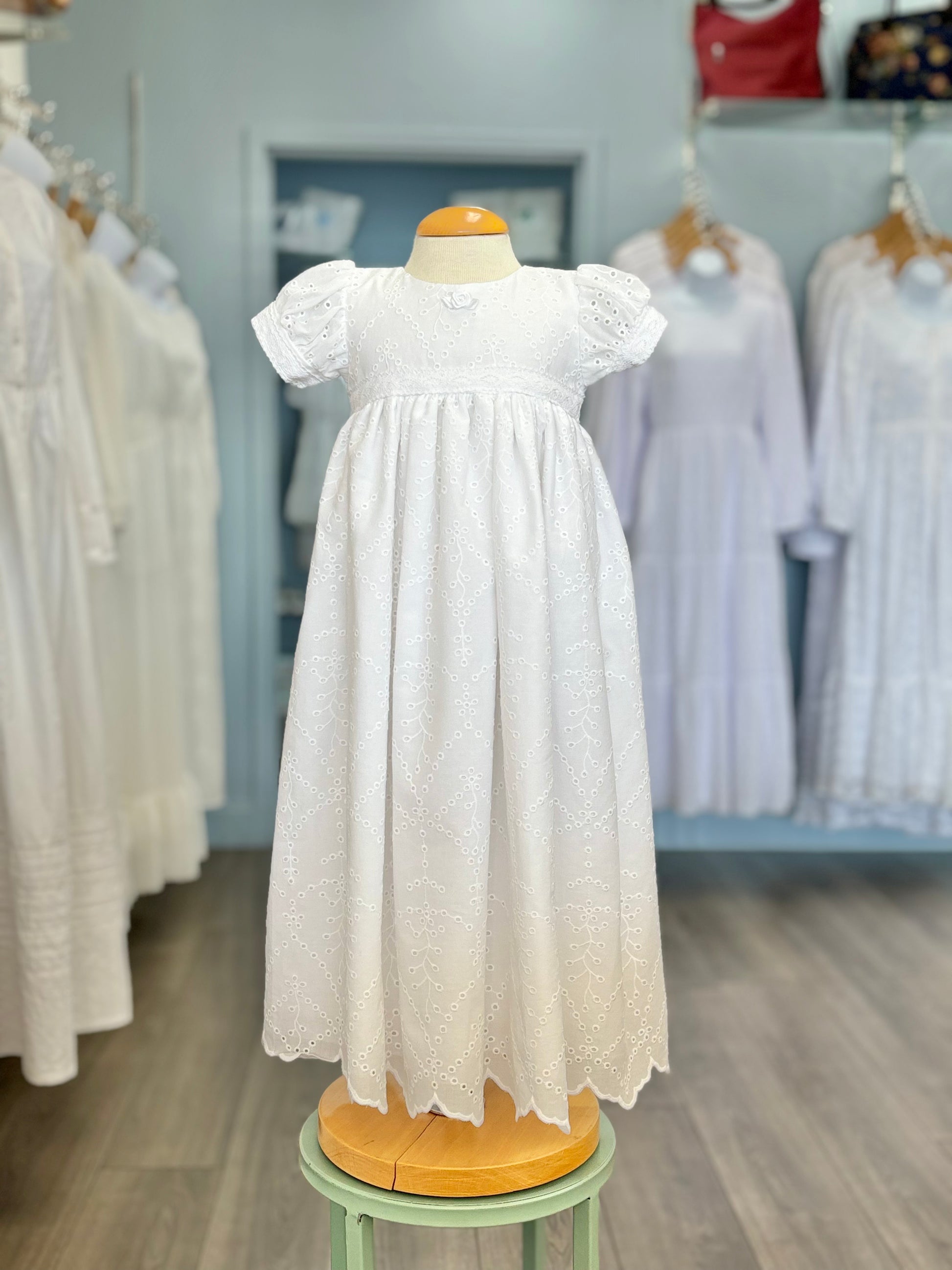 Lisette Baby Gown | LDS Baby Blessing 0/3 Lisette Baby Gown | LDS Baby Blessing 0/3