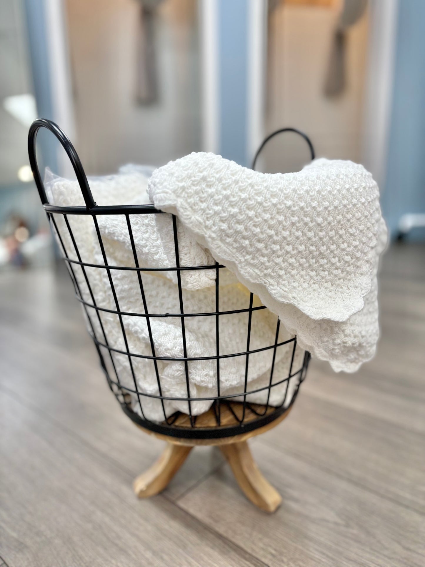 Popcorn Shawl Blanket