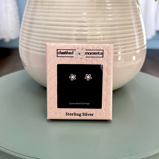 Daisy Flower Earrings