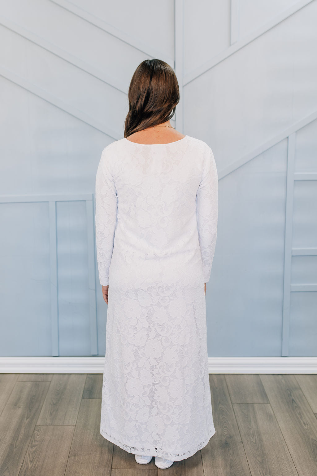 Straight Lace Temple Dress | Dressed in White Straight Lace Temple Dress | Dressed in White