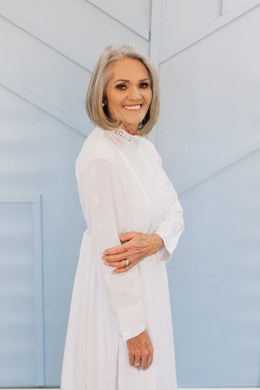 Cotton Vanilla Temple Dress – Dressed in White