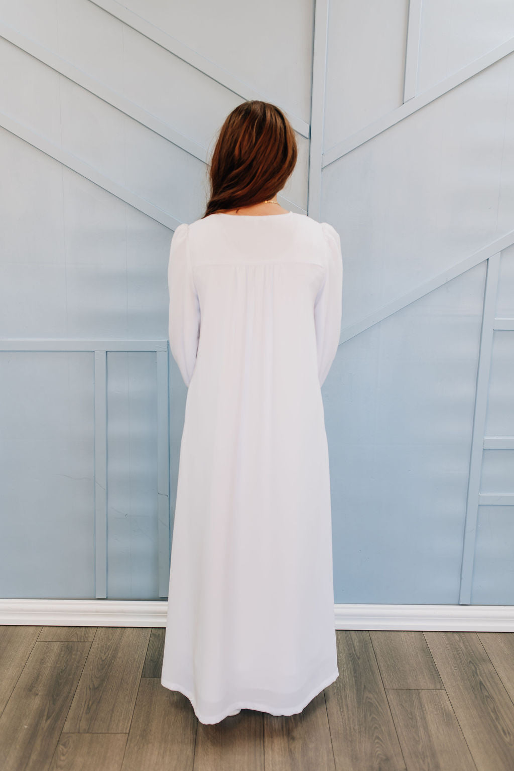 Alice Temple Zipper Dress | Petite Dressed in White Alice Temple Zipper Dress | Petite Dressed in White