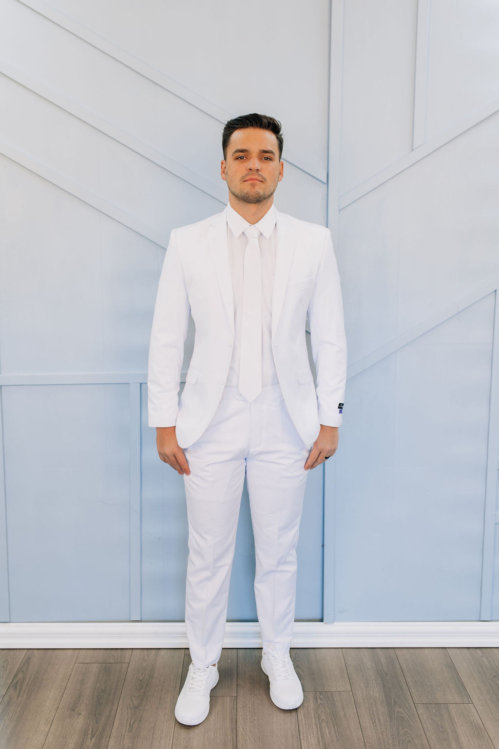 Men's White Temple Suit | Dressed in White Men's White Temple Suit | Dressed in White