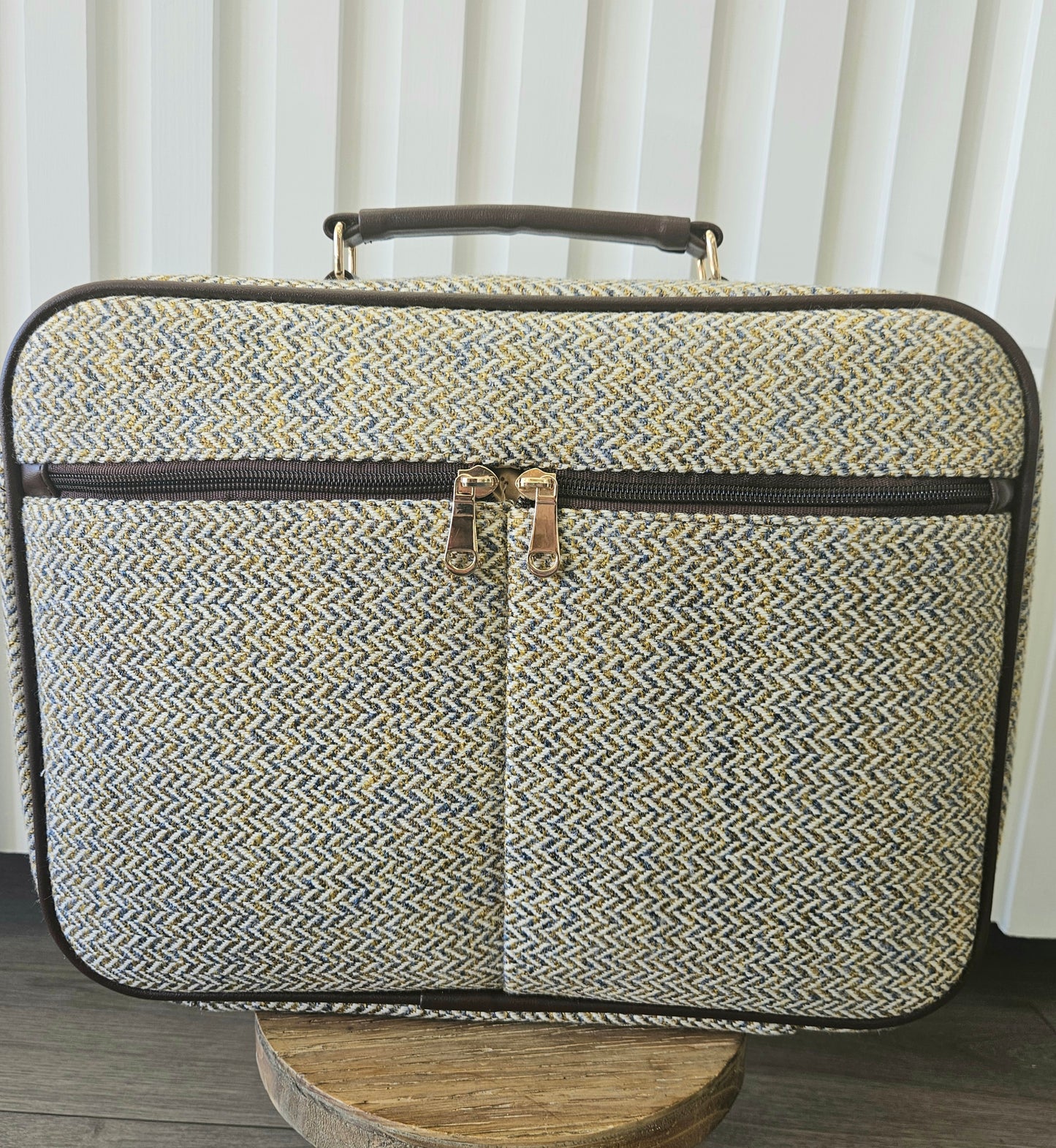 Oxford Bag Blue/Gold