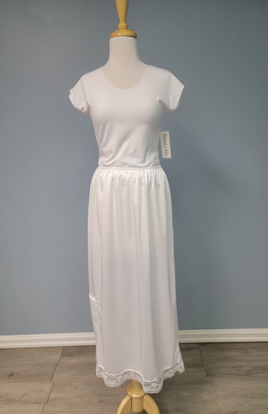 White Slips & White Cotton Slips for Under Dresses – Dressed in White