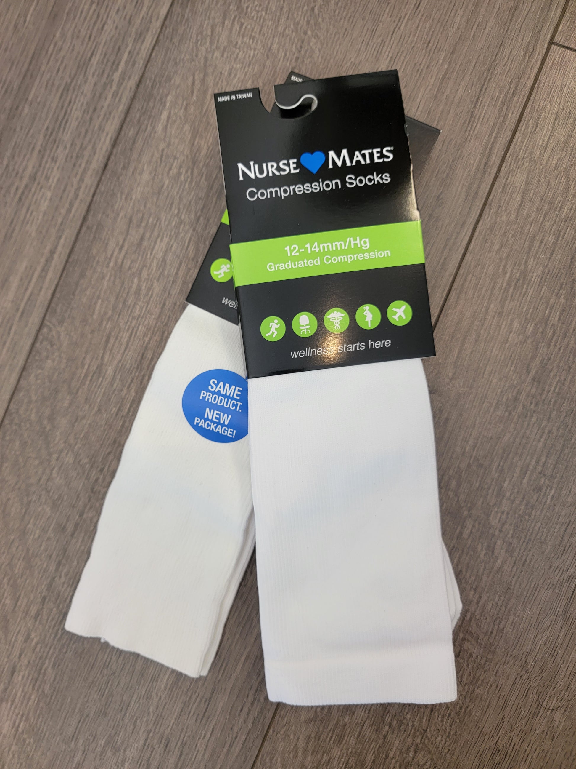 Support Sock – Dressed in White
