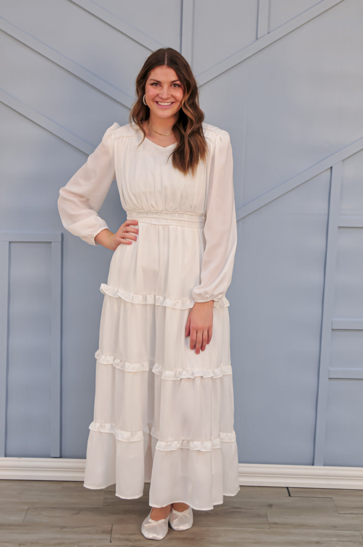 Sadie Maxi Dress – Dressed in White